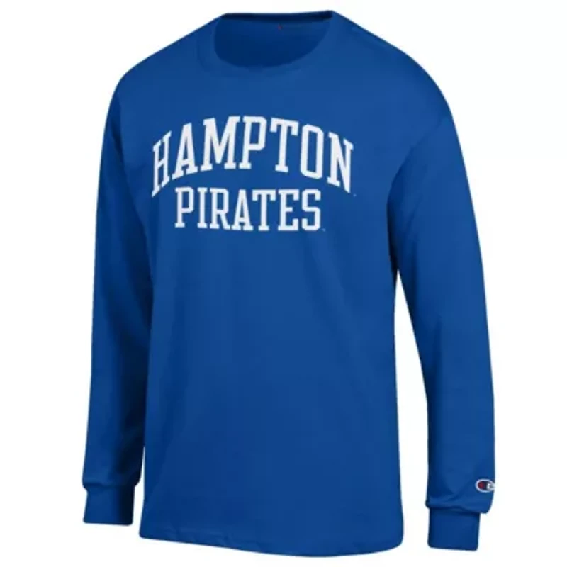 NCAA Hampton Pirates Jersey Long Sleeve T-Shirt