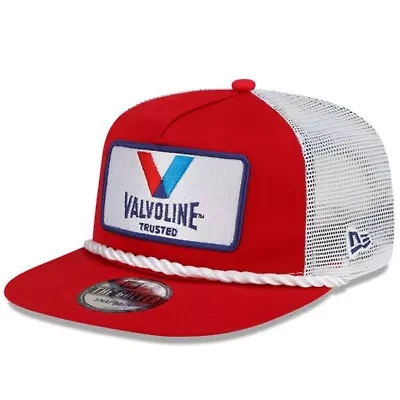 NASCAR Red/White Kyle Larson Golfer Snapback Adjustable Hat