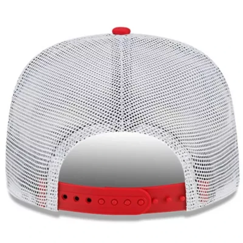 NASCAR Red/White Kyle Larson Golfer Snapback Adjustable Hat