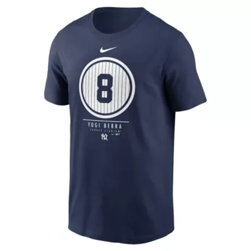 MLB Nike Yogi Berra New York Yankees Locker Room T-Shirt