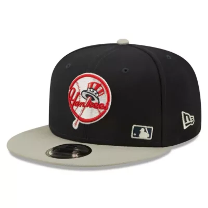 MLB Navy/Gray New York Yankees Flawless 9FIFTY Snapback Hat