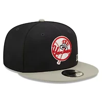 MLB Navy/Gray New York Yankees Flawless 9FIFTY Snapback Hat
