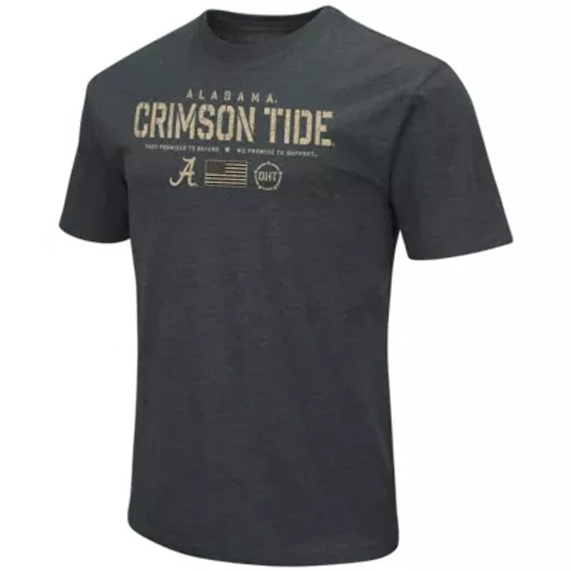 Alabama Crimson Tide NCAA ed OHT Military Appreciation Flag 2.0 T-Shirt