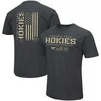 NCAA ed Virginia Tech Hokies OHT Military Appreciation Flag 2.0 T-Shirt