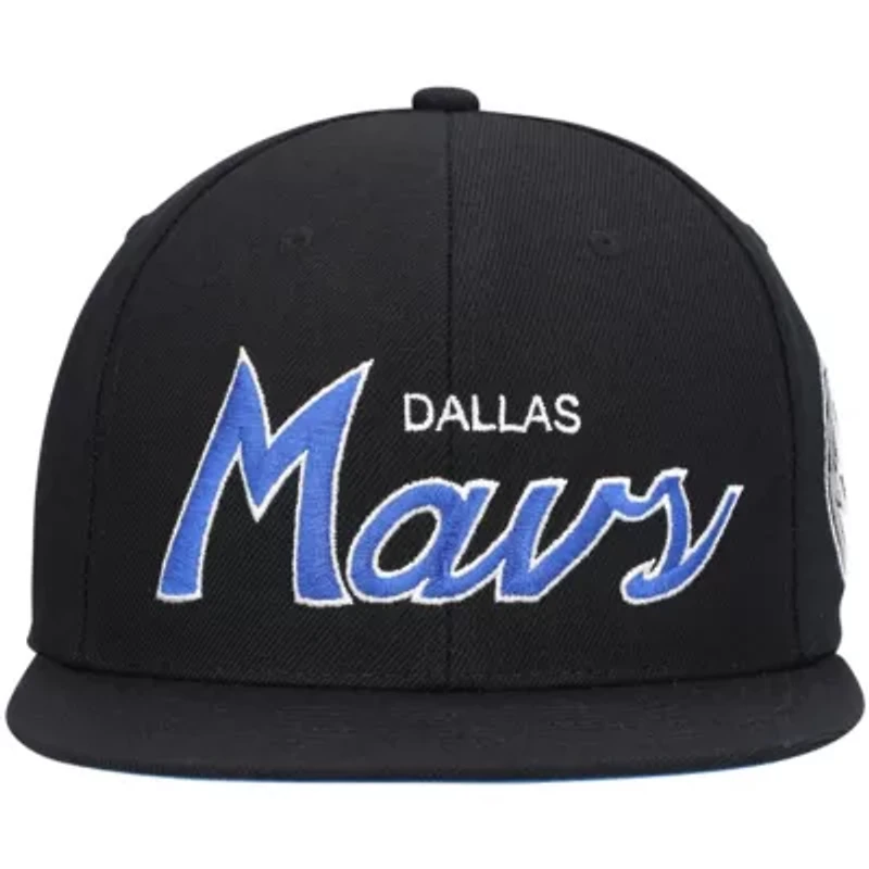 NBA Dallas Mavericks Hardwood Classics Script 2.0 Snapback Hat