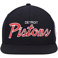 NBA Detroit Pistons Hardwood Classics Script 2.0 Snapback Hat
