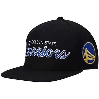 NBA Golden State Warriors Hardwood Classics Script 2.0 Snapback Hat