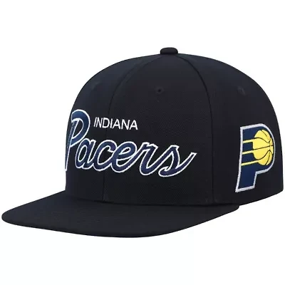 NBA Indiana Pacers Hardwood Classics Script 2.0 Snapback Hat