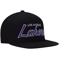 NBA Los Angeles Lakers Hardwood Classics Script 2.0 Snapback Hat