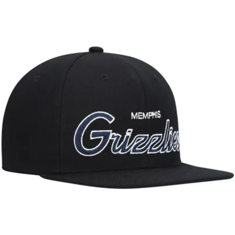 NBA Memphis Grizzlies Hardwood Classics Script 2.0 Snapback Hat