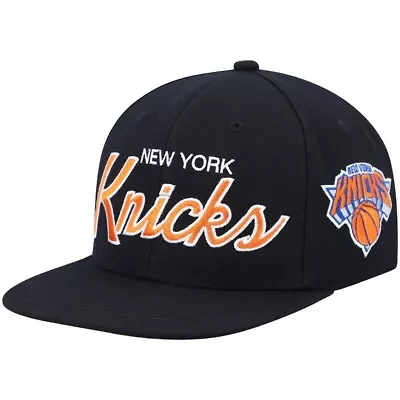NBA New York Knicks Hardwood Classics Script 2.0 Snapback Hat