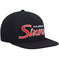 NBA Philadelphia 76ers Hardwood Classics Script 2.0 Snapback Hat