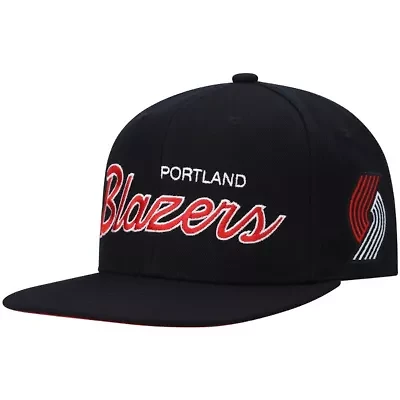 NBA Portland Trail Blazers Hardwood Classics Script 2.0 Snapback Hat