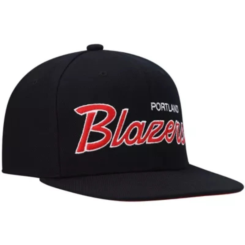NBA Portland Trail Blazers Hardwood Classics Script 2.0 Snapback Hat