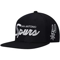 NBA San Antonio Spurs Hardwood Classics Script 2.0 Snapback Hat