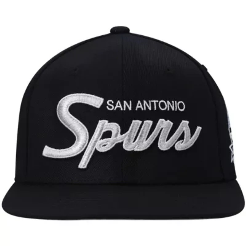 NBA San Antonio Spurs Hardwood Classics Script 2.0 Snapback Hat