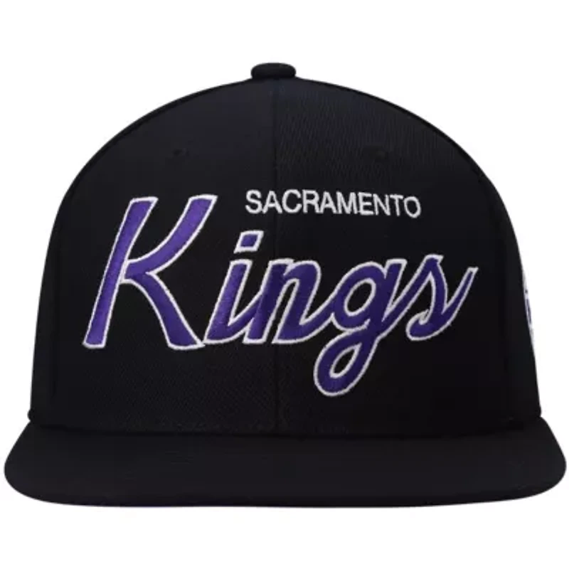NBA Sacramento Kings Hardwood Classics Script 2.0 Snapback Hat
