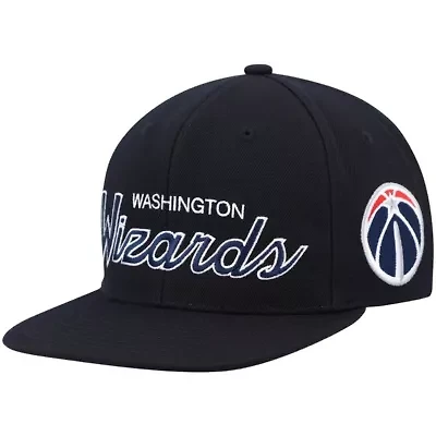 NBA Washington Wizards Hardwood Classics Script 2.0 Snapback Hat