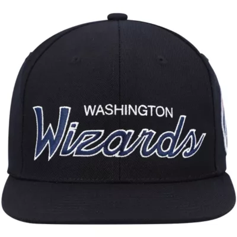 NBA Washington Wizards Hardwood Classics Script 2.0 Snapback Hat