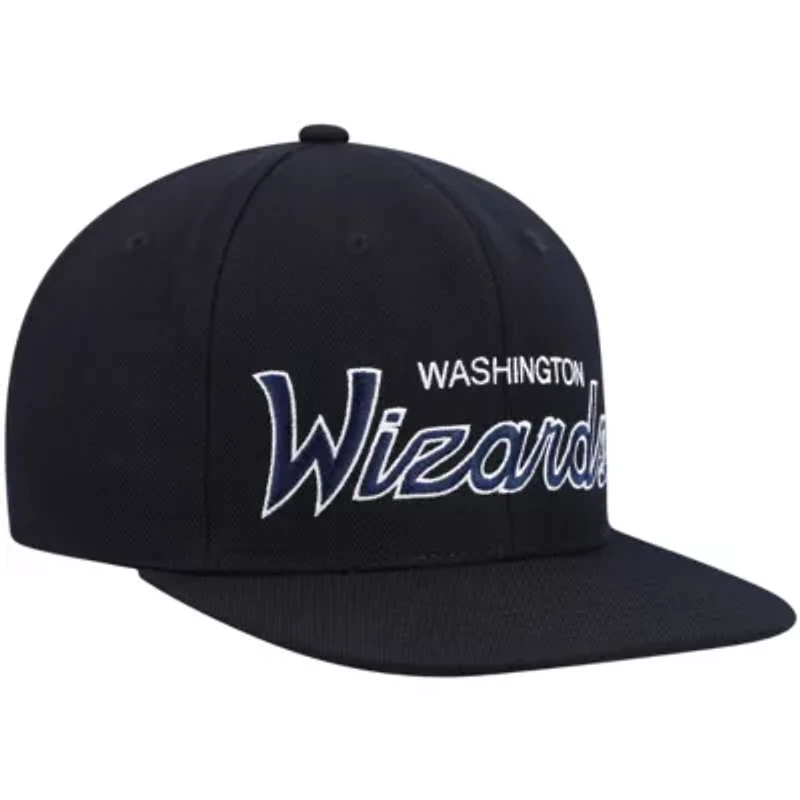 NBA Washington Wizards Hardwood Classics Script 2.0 Snapback Hat