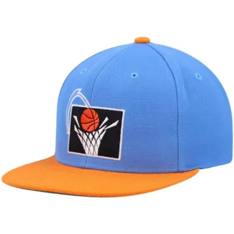 NBA Blue/Orange Cleveland Cavaliers Hardwood Classics Team Two-Tone 2.0 Snapback Hat
