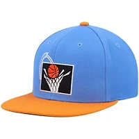 NBA Blue/Orange Cleveland Cavaliers Hardwood Classics Team Two-Tone 2.0 Snapback Hat