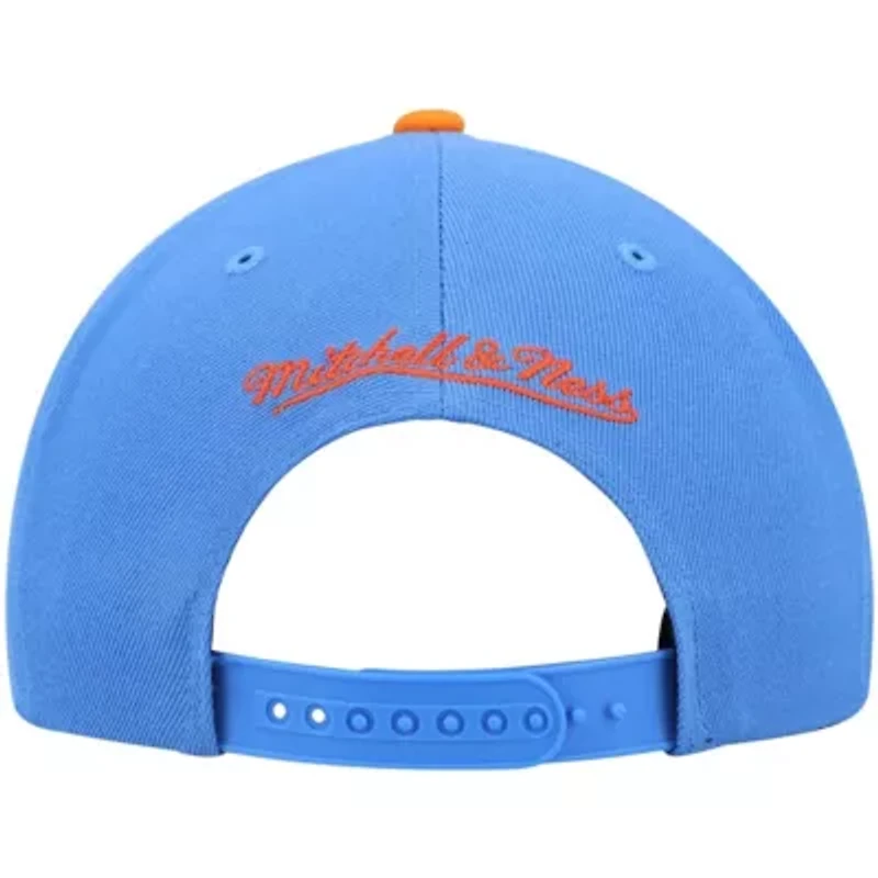 NBA Blue/Orange Cleveland Cavaliers Hardwood Classics Team Two-Tone 2.0 Snapback Hat
