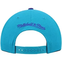 NBA Teal/Purple Charlotte Hornets Hardwood Classics Team Two-Tone 2.0 Snapback Hat