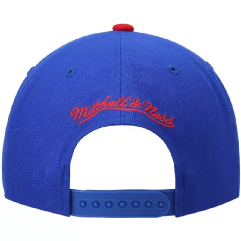 NBA Royal/Red Denver Nuggets Hardwood Classics Team Two-Tone 2.0 Snapback Hat