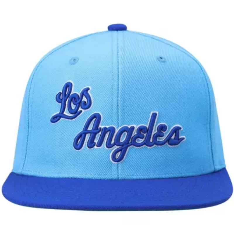 NBA Royal/Powder Los Angeles Lakers Hardwood Classics Team Two-Tone 2.0 Snapback Hat