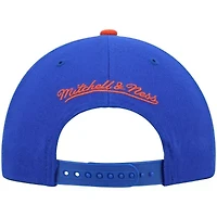 NBA Blue/Orange New York Knicks Hardwood Classics Team Two-Tone 2.0 Snapback Hat