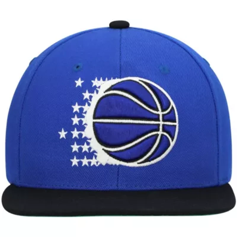 NBA Blue/Black Orlando Magic Hardwood Classics Team Two-Tone 2.0 Snapback Hat