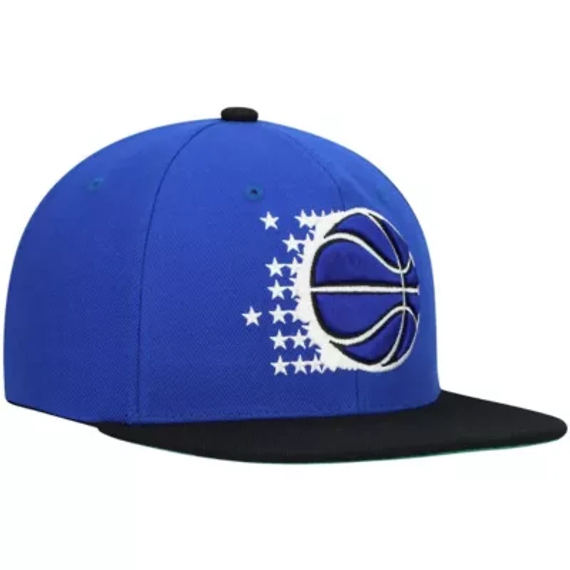 NBA Blue/Black Orlando Magic Hardwood Classics Team Two-Tone 2.0 Snapback Hat