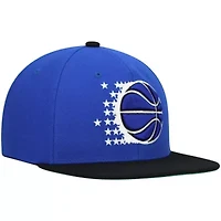 NBA Blue/Black Orlando Magic Hardwood Classics Team Two-Tone 2.0 Snapback Hat