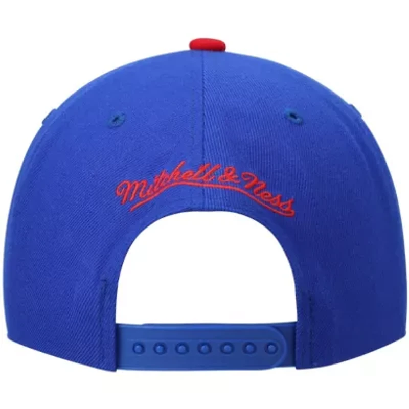NBA Blue/Red Sacramento Kings Hardwood Classics Team Two-Tone 2.0 Snapback Hat