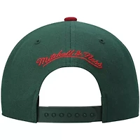 Hardwood Classic Teams Green/Red Seattle SuperSonics Hardwood Classics Team Two-Tone 2.0 Snapback Hat