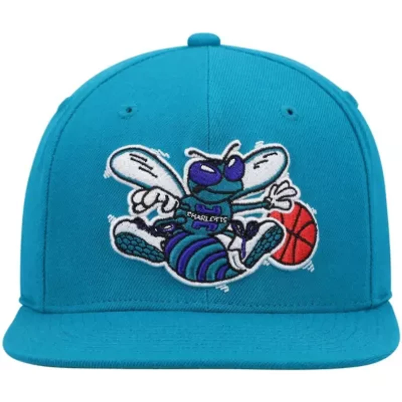NBA Charlotte Hornets Hardwood Classics Team Ground 2.0 Snapback Hat