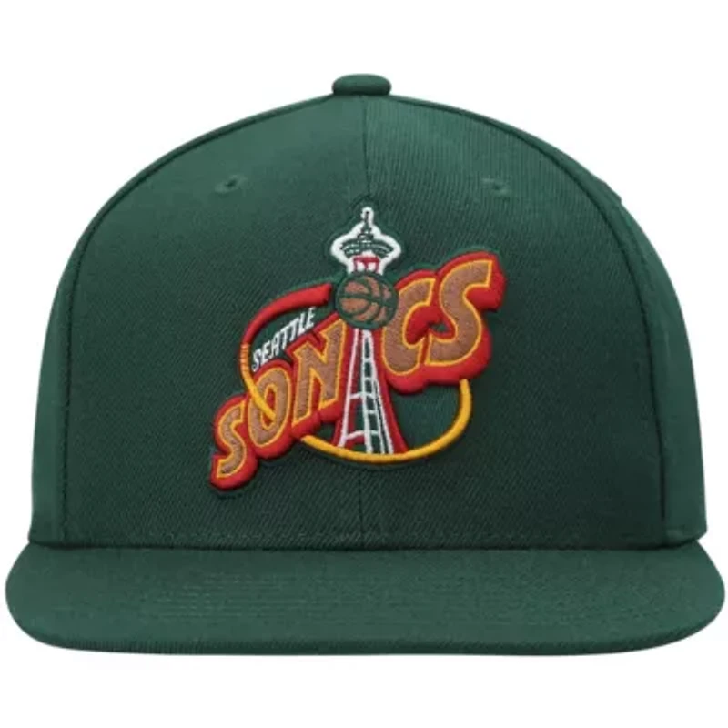 Hardwood Classic Teams Seattle SuperSonics Hardwood Classics Team Ground 2.0 Snapback Hat