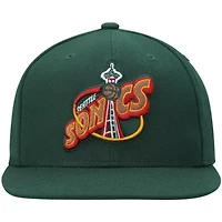 Hardwood Classic Teams Seattle SuperSonics Hardwood Classics Team Ground 2.0 Snapback Hat