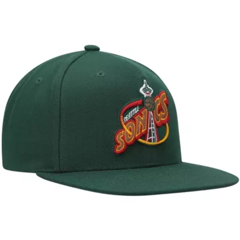 Hardwood Classic Teams Seattle SuperSonics Hardwood Classics Team Ground 2.0 Snapback Hat