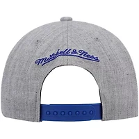 NBA Heathered New York Knicks Hardwood Classics Team 2.0 Snapback Hat