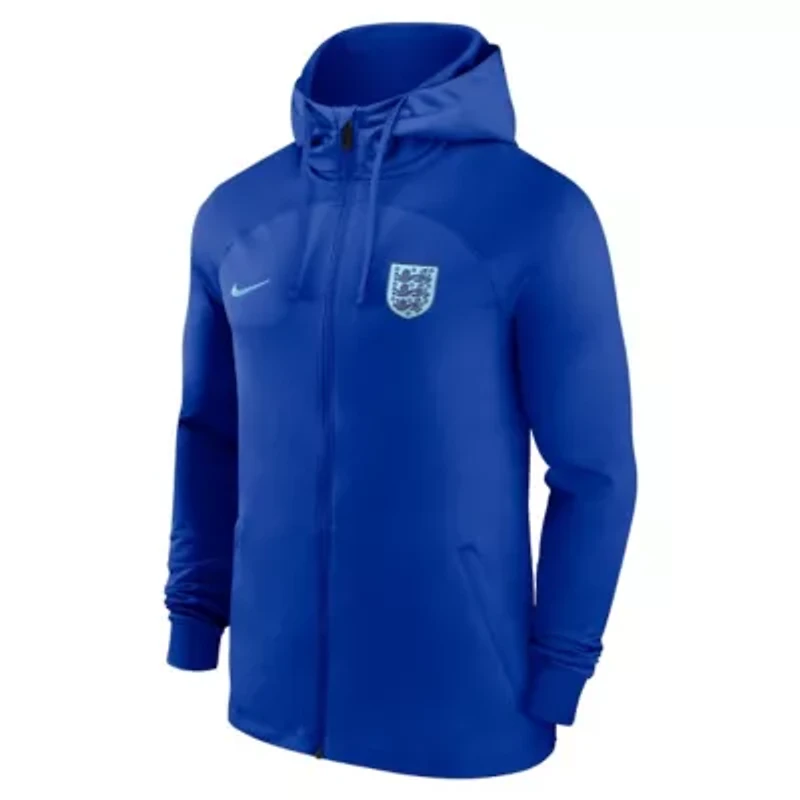 Soccer National Teams Nike England Team Strike Raglan Hoodie Full-Zip Track Jacket