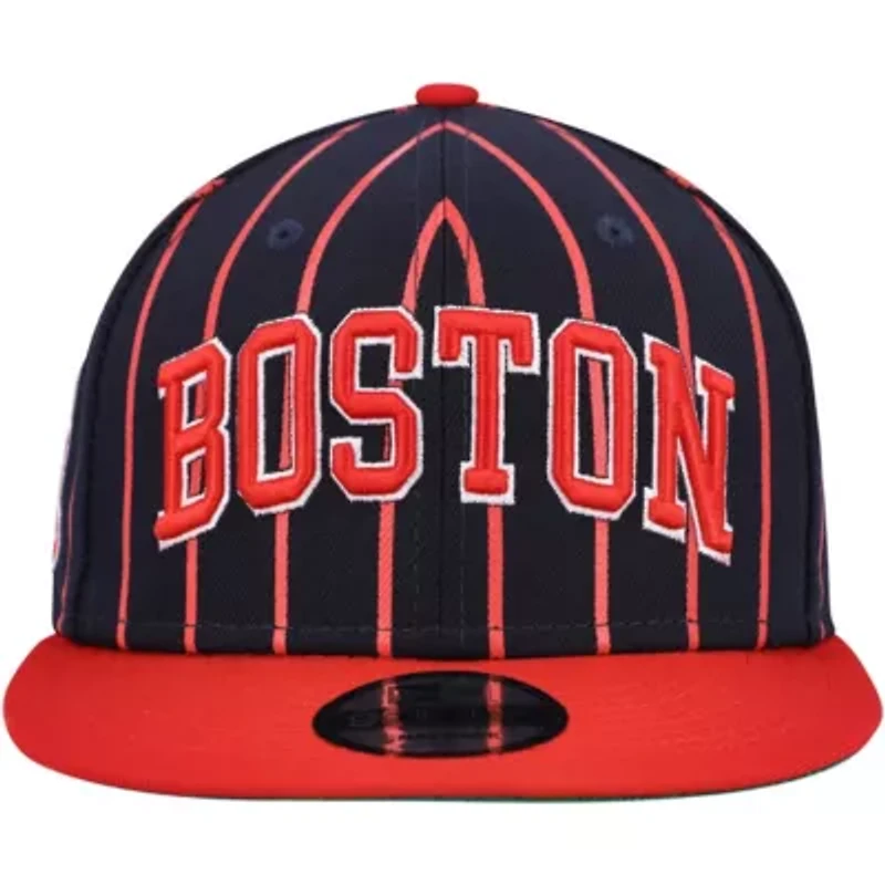 Boston Red Sox MLB Navy/Red Boston Sox City Arch 9FIFTY Snapback Hat
