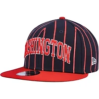 MLB Navy/Red Washington Nationals City Arch 9FIFTY Snapback Hat