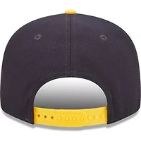 NCAA White/Navy West Virginia Mountaineers Retro Sport 9FIFTY Snapback Hat