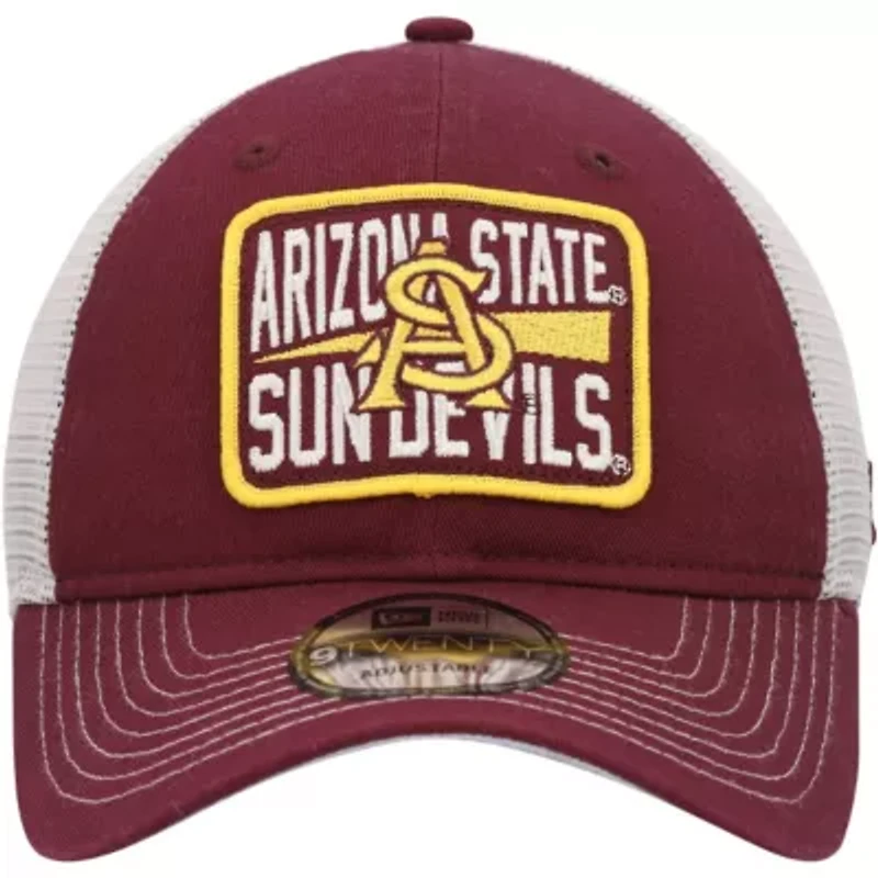 NCAA Maroon/Natural Arizona State Sun Devils Devoted 9TWENTY Adjustable Hat