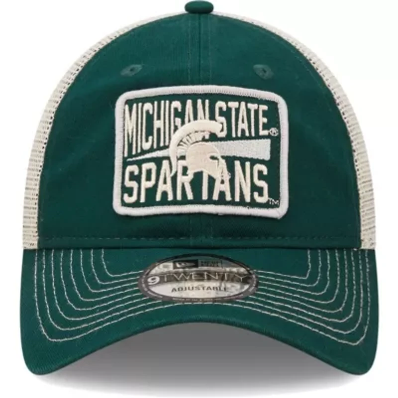 NCAA Green/Natural Michigan State Spartans Devoted 9TWENTY Adjustable Hat