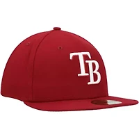 MLB Tampa Bay Rays Logo 59FIFTY Fitted Hat