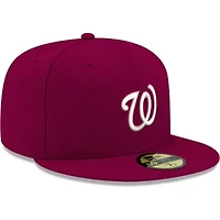 MLB Washington Nationals Logo 59FIFTY Fitted Hat