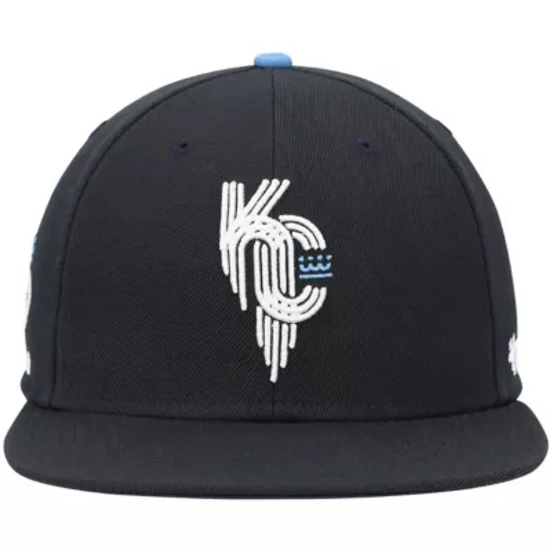 MLB Kansas City Royals 2021 City Connect Captain Snapback Hat